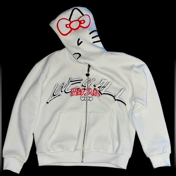 Hello Kitty full zip up hoodie - Picture 1 of 1